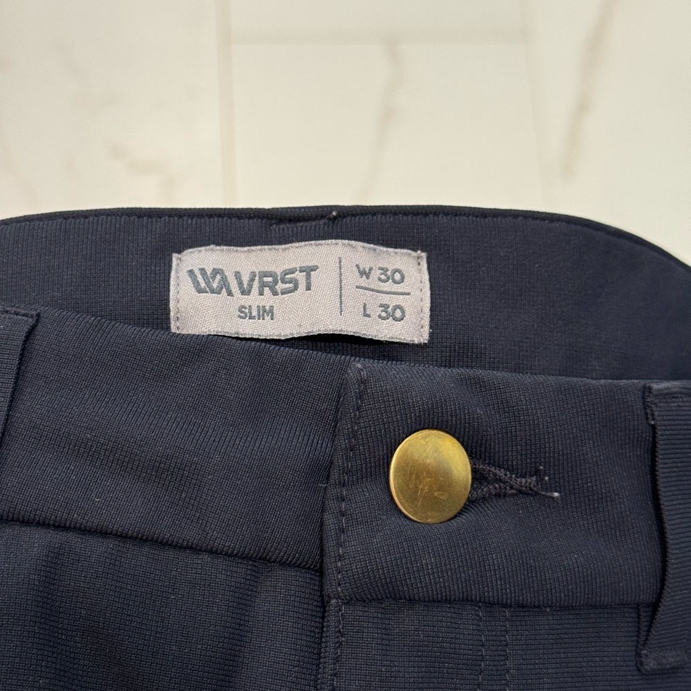 VRST Men’s Slim Fit Navy Pants
